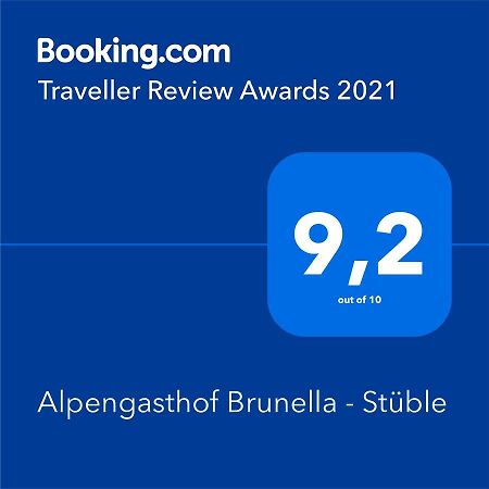 Alpengasthof Brunella - Stueble Nenzing Ngoại thất bức ảnh